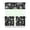 Kitchen Food Colorful-9, variant on Kitchen Food Cooking Chef Kitchen Curtains and Valances Set - 3 Piece Kitchen Curtains Sets with Valance for Windows Rod Pocket Machine Washable Kitchen Decor Decorations (54"x18" 2x27.5"x24")