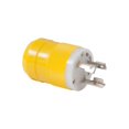 thumbnail image 1 of Enchufe macho Marinco 305CRPN 30A 125V de nylon amarillo, 1 of 1