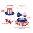 thumbnail image 4 of Nkmbld Patriotic Porch Goose Outfits for 23" Lawn Statue, 4th of July Costume for Plastic/Cement Statue, Spring Sculpture Clothes for Garden Patio Decor, 4 of 9