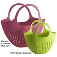 thumbnail image 4 of Hutzler Mini Garden Colander Bag with Carrying Handle, Collect Carry & Clean Your Fresh Picked Fruit and Vegetables, Green, 4 of 5
