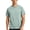 ZA-Mint Green shirt for men, variant on DIOAZUD Men's Raglan Short Sleeve Basic Tees Solid Color Lightweight Casual Summer Tops Crewneck T-Shirts for Daily Wear