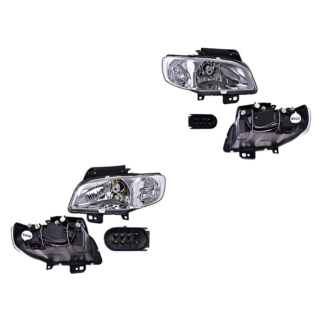 Par de Faros DEPO Ibiza 1999 A 2001 Izquierdo: 301220909826236 Derecho: 301220908726235