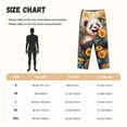 thumbnail image 4 of Lsque Elegant Cute Panda Sunflower Print Women's Pajama Pants, Lounge Pant - Comfortable Home Wear,Elastic Waistband, Stylish Design-Medium, 4 of 9