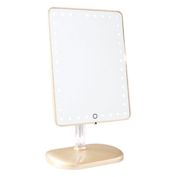 Impressions Vanity 159 Value Impressions Vanity Bling Edition Touch Pro Led Makeup Mirror With Wireless Bluetooth Audio Usb Charger Champagne Gold Walmart Com Walmart Com