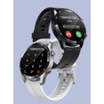 thumbnail image 4 of Reloj Inteligente Negro Redondo De Silicona Hw20, 4 of 5
