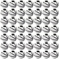 thumbnail image 1 of WHAMVOX 100 Pcs Perles de Sport pour Bracelets et Colliers Forme Ronde Blanche Acrylique Diy, 1 of 8