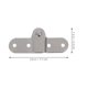 thumbnail image 2 of HEALEEP Bisagra Para Escaleras De Y Mesas Plegables Fabricada En Material Duradero Plateado, 2 of 8