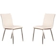 thumbnail image 1 of Armen Living Chaise de Salle à Manger de Café, Blanche (Ensemble de 1), 1 of 6