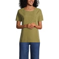 thumbnail image 2 of Lands' End Women's Petite Rayon Short Sleeve Tee, 2 of 2