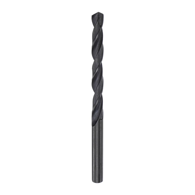 6542 Alta Velocidad Acero Recto Vástago Helicoidal Taladro, Totalmente Rectificado Negro Óxido Taladro Brocas 5,9mm Perforación Diámetro 90mm Total Longitud 1uds
