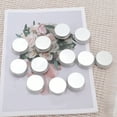 thumbnail image 5 of Unique Bargains 12pcsPortable Travel Cosmetic Jar for Liquid Creams 15ml 0.51 Oz Silver Tone, 5 of 6