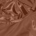 thumbnail image 6 of Jalioing Women's Ankle Length Pant Skinny High Waist Pants Solid Color Zipper Leggings with Pockets (Medium, Bronze), 6 of 6