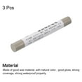 thumbnail image 3 of Furniture Repair Crayons Wax Filler Stick, 3Pcs Touch Up Pen Markers, Light Gray, 3 of 6