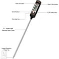 Gustave 2Pack Digital Electronic Food Thermometer, Long Probe Digital