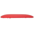 thumbnail image 4 of Watermelon Red Round Vinyl Panel Back Cushion by Chivari, 4 of 6