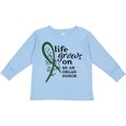 thumbnail image 3 of Inktastic Life Grows On- be an Organ Donor Boys or Girls Long Sleeve Toddler T-Shirt, 3 of 5