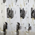 thumbnail image 3 of Vikakiooze 1 PCS Vines Leaves Tulle Door Window Curtain Drape Panel Sheer Scarf Valances, 3 of 3