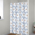 thumbnail image 4 of Sky Blue Daisy Floral Shower Curtain,Spring Flower Shower Curtain for Girly Bathroom,Modern Minimalist Waterproof Shower Curtain,47x71 Inch, 4 of 7