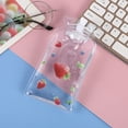 thumbnail image 4 of Keep Warm and Ease Pain with this Pink Clear Hot Water Bottle Warm Bag with Ears for Kids, Men & Women, Hot and Cold, 4 of 20