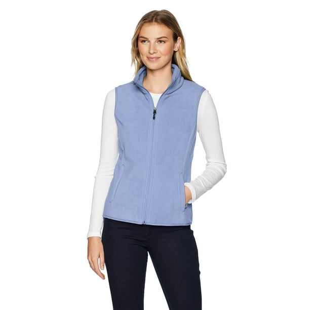 Fleece vest with side pockets