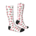 thumbnail image 3 of Balery Strawberry Printed Novelty Socks Men's Women's Crew Socks Sports Socks Knee High Socks Cotton Socks Quirky and Cool Socks, 3 of 9