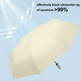 thumbnail image 2 of Toptie Automatic Travel Umbrella with UV Protection, Sun & Rain Windproof Umbrella, 2 of 5