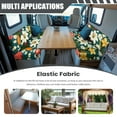 thumbnail image 3 of Uorisanigo RV Dinette Cushions Covers Washable Tropical Flowers Print Camper Seat Cushion Slipcovers for RV Camper Loveseat Sofa Chair Covers with Car Bench 1 Backrest Cover & 1 Bench Cover, 3 of 7