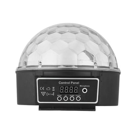 6 Colors LED Crystal Magic Ball Effect Light Disco DJ Stage Party - Walmart.com