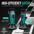 thumbnail image 2 of Máquina de cortar cabello VGR 877S2 inalámbrica 9000 RPM con kit USB-C, 2 of 9