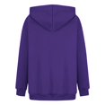 thumbnail image 3 of Erwazi Hoodies for Women Heart Printed Hooded Sweatshirts Long Sleeve Thin Jacket Pullover Tops, 3 of 3
