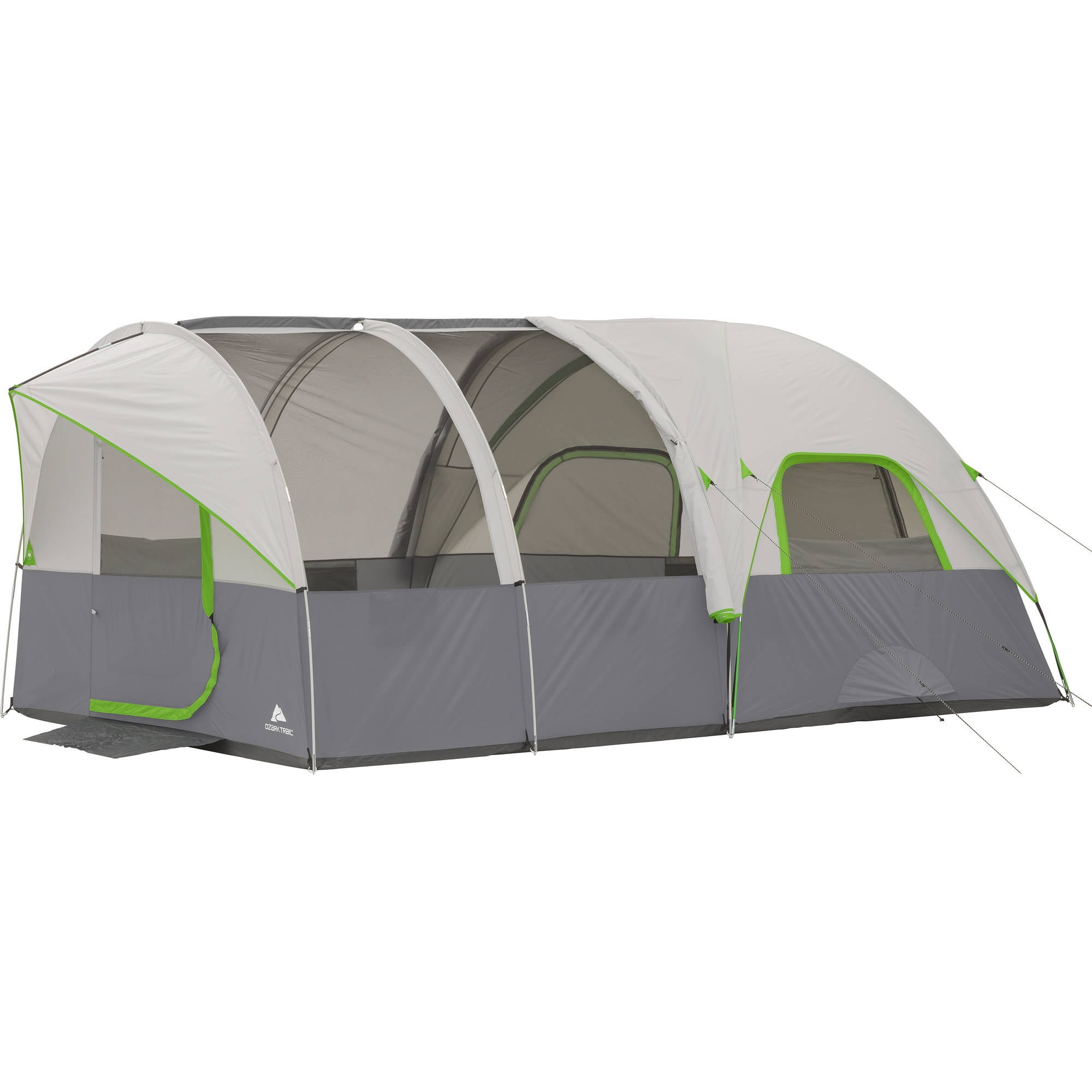 Slordig ik zal sterk zijn Relatieve grootte Ozark Trail 16' x 8' 8-Person Freestanding Tunnel Tent - Walmart.com