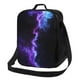 thumbnail image 1 of Disketp Purple And Blue Nebula Bolsa Térmica Estampada para Almuerzo, Lonchera para Hombres y Mujeres Adultos, 1 of 7