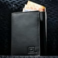 thumbnail image 4 of ID Stronghold Men's RFID Blocking Trifold Wallet, Black, 4 of 7