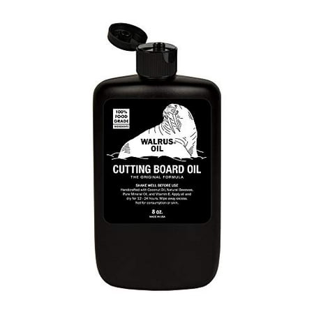 WALRUS OIL - Cutting Board Oil and Wood Butcher Block Oil, 8 oz Bottle