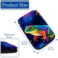 thumbnail image 4 of Frog Car Armrest Pad Cover, Soft Comfortable Furry Printed Armrest Accessory 12.5x8.2 Inch, 4 of 6