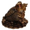 thumbnail image 3 of Big Feng Shui Frog, Money Frog, Three-Legged Toad for Business, 3 of 3