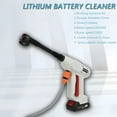 thumbnail image 4 of Cordless Electric Power Spray 500 PSI High-Pressure Car Washer Cleaner Tool 21V Rechargeable, 4 of 7