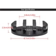 thumbnail image 5 of Kenally 3PCS Kayak Boat Tether Fixing Set Plastic Anti-slip Cleat Tether Fixing Device Boat Parking Fixing Tool Zigzag Cleat Bombillas para automóviles Kenally VI004341-00, 5 of 5