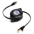 thumbnail image 3 of Tera grand - Premium cat-7 10 gigabit Ethernet Retractable cable for Modem Router LAN Network Playstation Xbox, 1.5Meter (4.9 Ft.) in Retail Package, 3 of 5