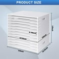 thumbnail image 2 of 12x12 Scrapbook Paper Organizer Storage,12 Tier Desk File Organizer with Adjustable Shelves,Desktop 12 Slots File Sorter Storage Wide Document Holder Cabinets Letter Mail Tray for Home SchoolOffice, 2 of 7