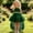 Army Green, variant on Toddler Girls 0-4Y Halter Neck Tulle High-Low Princess Cake Dress formal Gown for Runway Shows, Stage Performances & Special Events Yellow 9-12Months