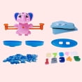 thumbnail image 4 of MERIGLARE Balance Scale Toy Preschool Toy Balance Game Math Activity Kindergarten Toy Pink, 4 of 5