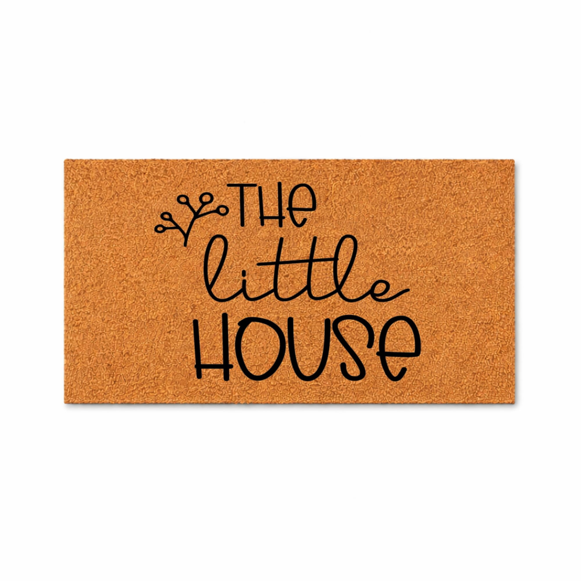 The Little House Doormat | Housewarming Gift | Home Sweet Home Gift | Custom Doormat | Closing Gift | Welcome Doormat | Front Door Mat