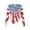 American Flag Tie Dye, variant on Cherry Blossom Print Asymmetrical Tops Women Going Out Long Sleeve Crop Top Shirts 2025 Slim Fit Ruched Y2k Clothes Plus Size, M