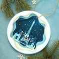 thumbnail image 4 of Eiffel Tower Paris at Night Scene in 3D Paper Art Gift Christmas Ornament, 4 of 6