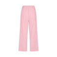 thumbnail image 5 of Women Comfortable High Waisted Wide Leg Pants Drawstring Elastic Trousers Comfy Straight Leg Long Pants With Pockets, 5 of 5