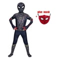 thumbnail image 3 of Conjunto de disfraz de superhéroe Spiderman para niños, estilo 3D, mono de cosplay de Halloween para niños y niñas, 3 of 5