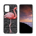 thumbnail image 1 of Compatible with LG K52 Phone Case, Flamingo-5 Case Men Women, Flexible Silicone Shockproof Case for LG K52, 1 of 1
