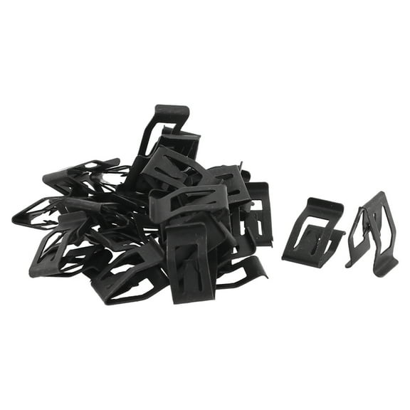 Unique Bargains 30Pcs Auto Car Front Console Dash Dashboard Trim Metal Retainer