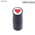 thumbnail image 1 of 1 Pcs Golf Ball Stamper Stamp Marker Various Patterns Quick Drying Durable Long Lasting Golf Accessories 2Red heart, 1 of 6